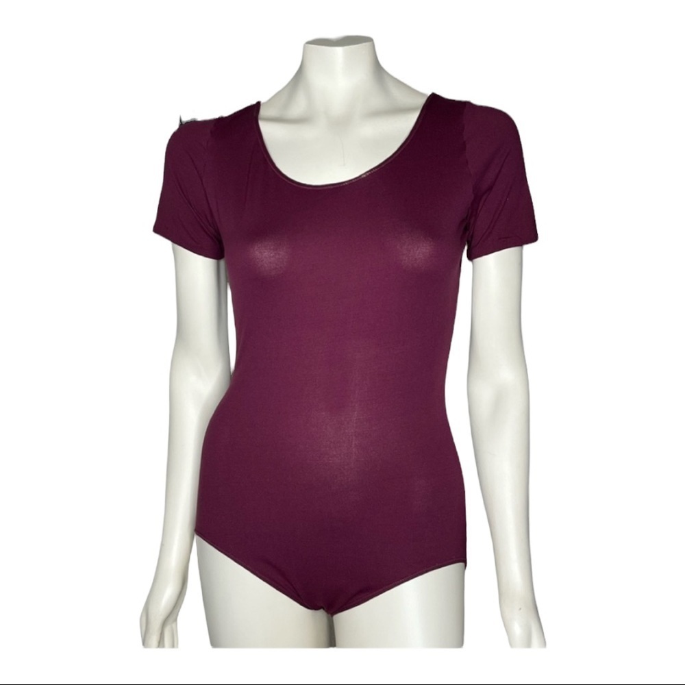 Playskin By Danskin Bodysuit Leotard Sz Large